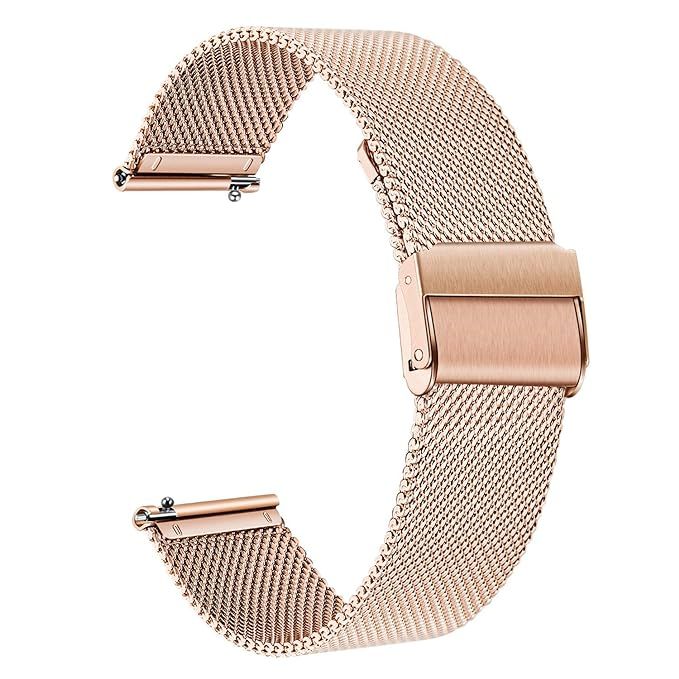 TRUMiRR for Vivomove HR Women Men Watchband, Mesh Woven Stainless Steel Watch Band Quick Release ... | Amazon (US)