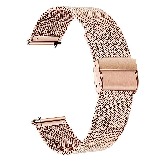 TRUMiRR for Vivomove HR Women Men Watchband, Mesh Woven Stainless Steel Watch Band Quick Release ... | Amazon (US)
