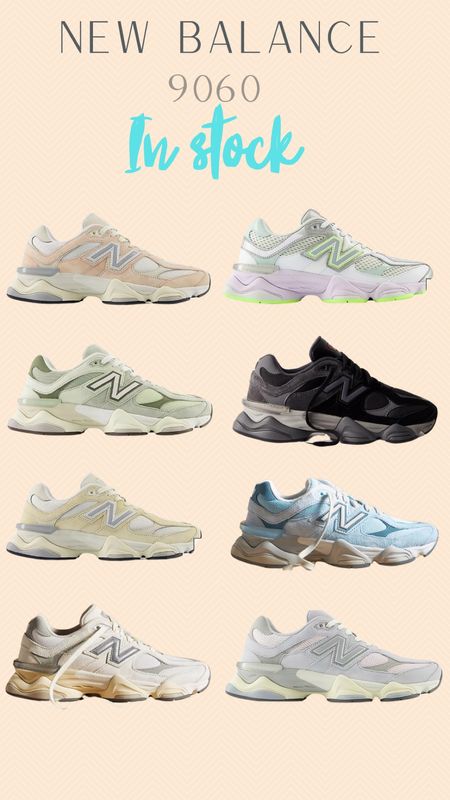 New Balances: 9060! In stock! New arrivals and restocks!








Sneakers, Shoes, Shoe Fashion, Fashion Finds, New Balancee

#LTKItBag #LTKStyleTip #LTKShoeCrush