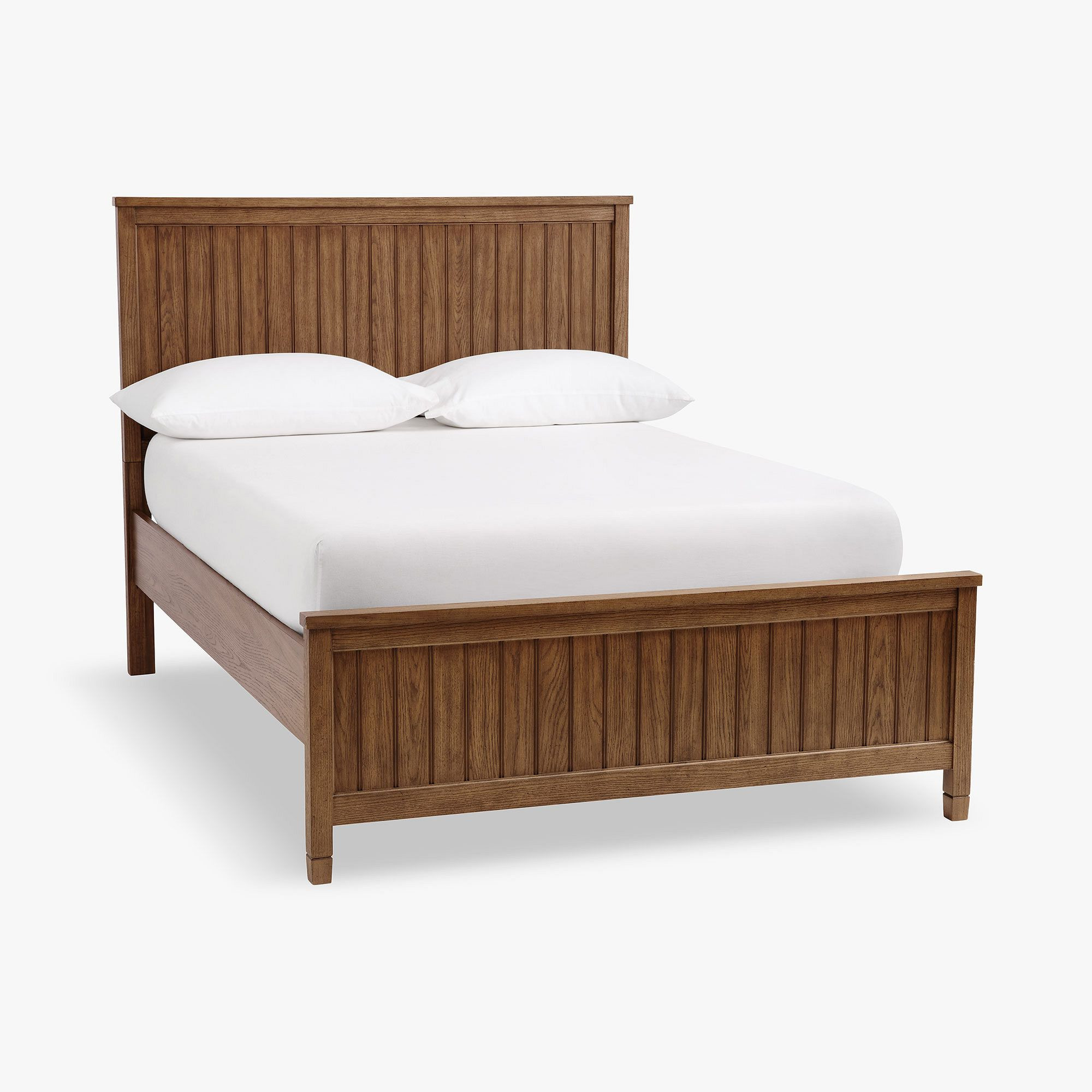 Beadboard Basic Bed, Twin, Simply White | Pottery Barn Teen