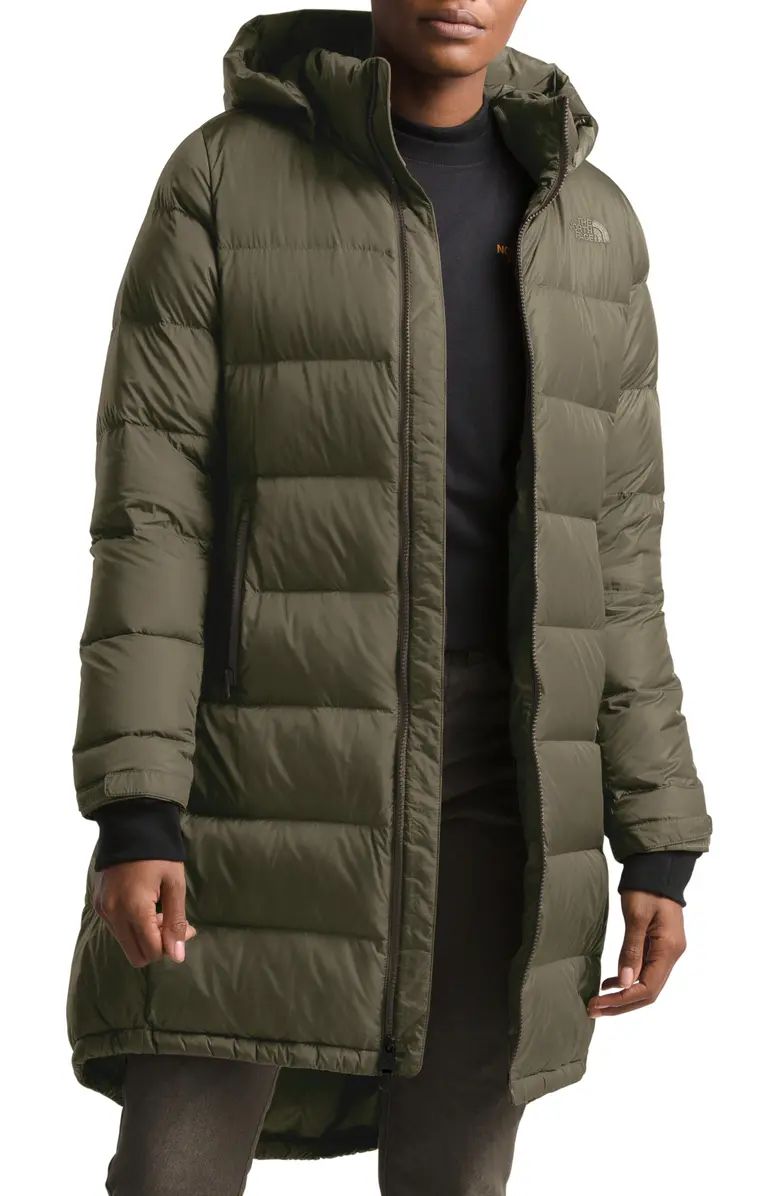 Metropolis II Water Repellent 550 Fill Power Down Hooded Parka | Nordstrom