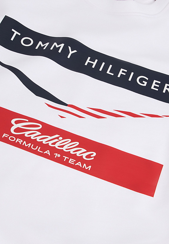 TH x Cadillac Formula 1® Team Chevron Sweatshirt | Tommy Hilfiger UK