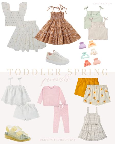 Toddler girl spring favorites from Walmart

#LTKkids #LTKbaby #LTKunder50