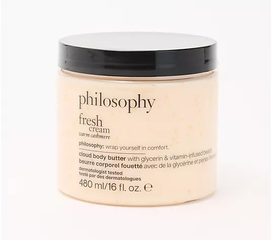 philosophy 16oz supersize hydrating cloud body butter | QVC