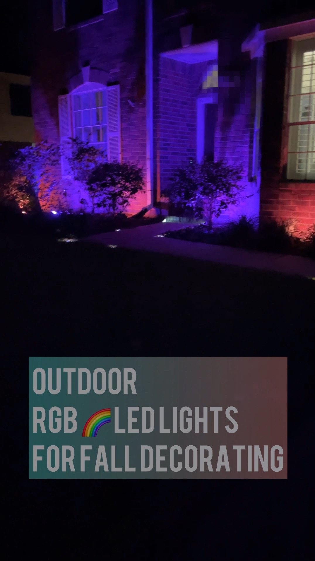 Don’t be like me, and wait till November to get these outdoor RGB lights!  🎃I got them last Fall and used them for our holiday decorating. I wanted to light up our house, but needed to save the money on a licensed pro to hang Christmas lights. I am SO excited to use these for Halloween decorations this year!  👻

These are the easiest plug it in DIY lights. easily change them to any RGB color 🔴🟢🔵  with the remote, adjust brightness, customize for sports teams, holidays, or even switch to the natural light setting to use as landscape lighting year round! 💡


#LTKSeasonal #LTKHoliday #LTKHome