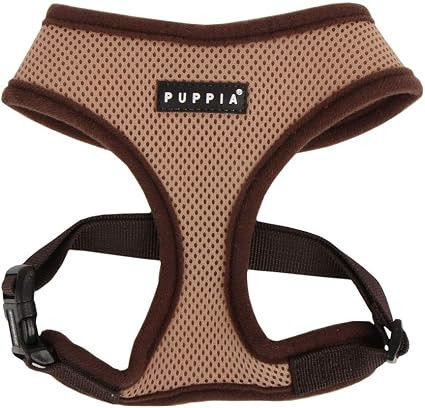 Puppia Soft Dog Harness No Choke Over-The-Head Triple Layered Breathable Mesh Adjustable Chest Be... | Amazon (US)