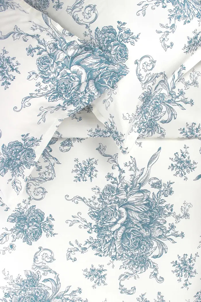 MELANGE HOME Full/Queen 400 Thread Count Cotton Toile Duvet Set | Nordstromrack | Nordstrom Rack