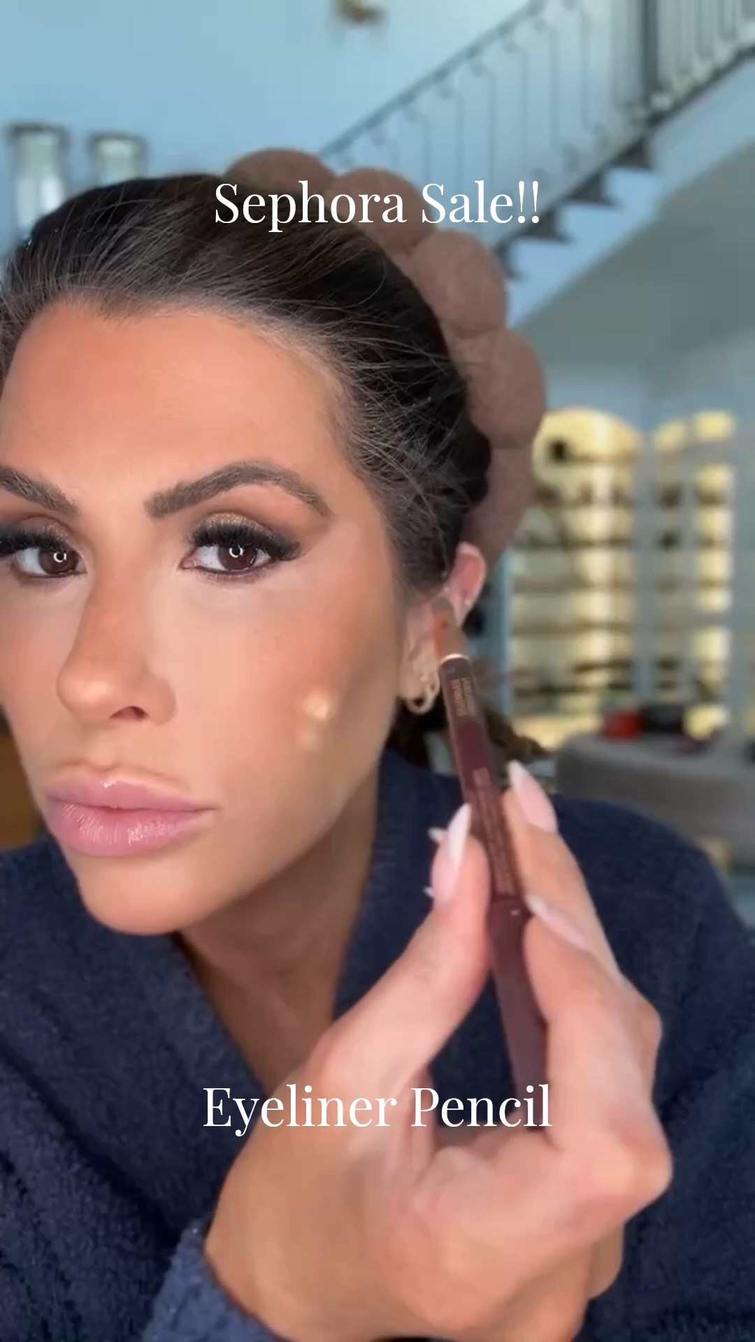 Charlotte Tilbury Eyeliner Pencil - Barbarella Brown 

I take the end and smudge out the wing to blend! 

Makeup, Beauty, Sephora Sale, Charlotte Tilbury, Rock N Kohl Eyeliner Pencil, Barbarella Brown, Emily Ann Gemma

#LTKBeauty #LTKSaleAlert #LTKgrwm