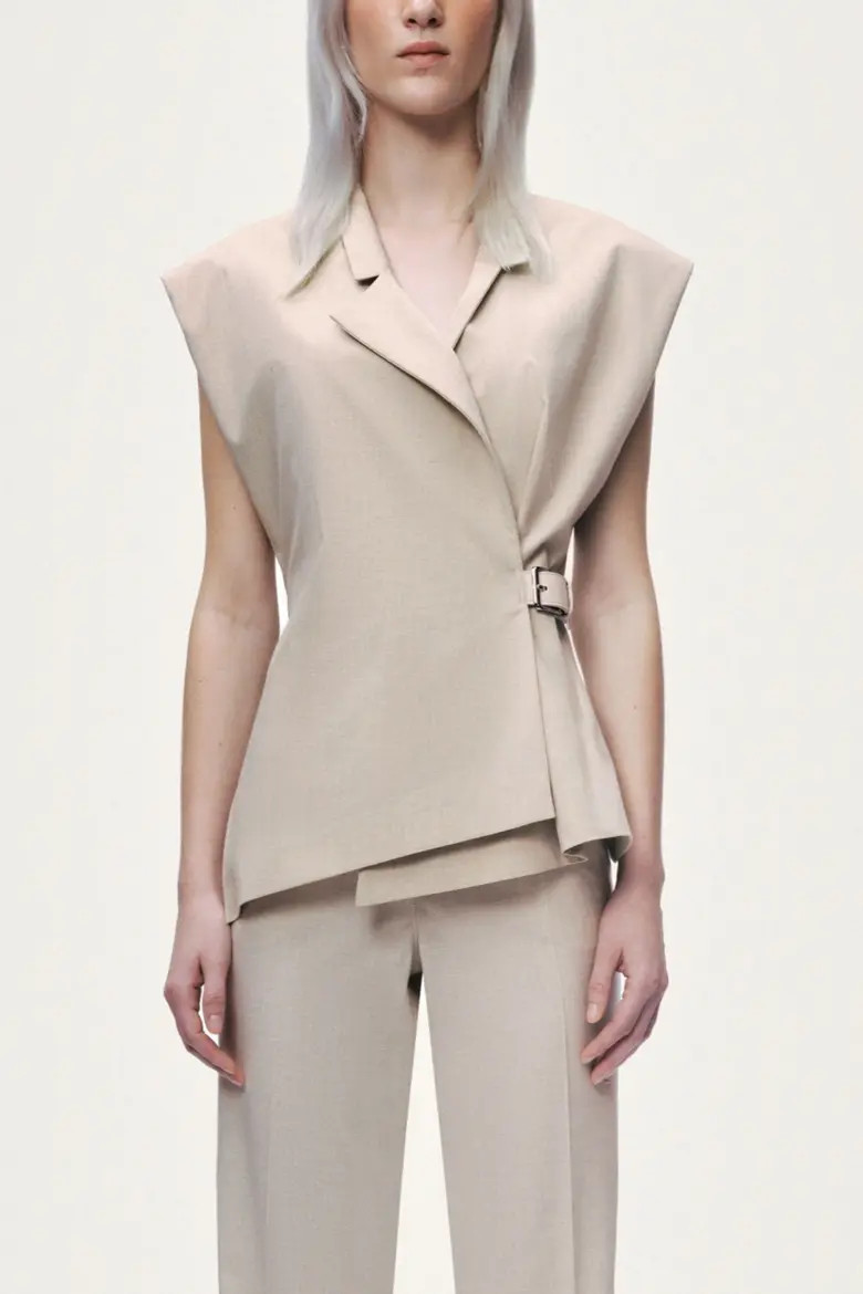 Belted Double Breasted Vest (Women) | Nordstrom | Nordstrom