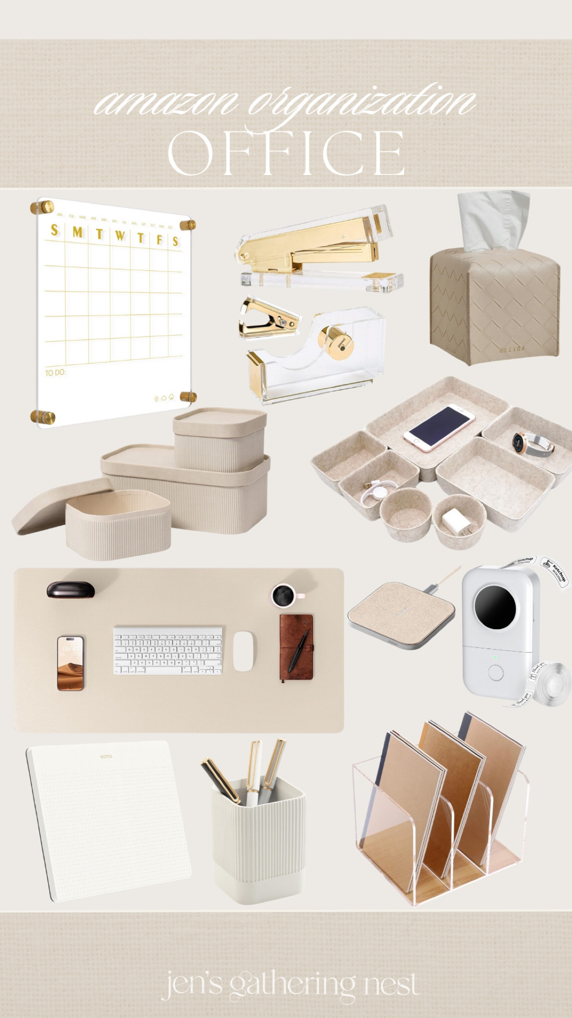 AMAZON ORGANIZATION — office 🤎

#office #homeoffice #organization #homeorganization #laundryroom #linencloset #2024goals #newyearsgoals #organizewithme #amazonfinds #amazonhome

#LTKhome #LTKfindsunder50