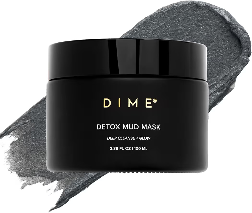 DIME Beauty Detox Mud Mask with Dead Sea Mud, Self Care Facial Mask that Nourishes and Brightens ... | Amazon (US)