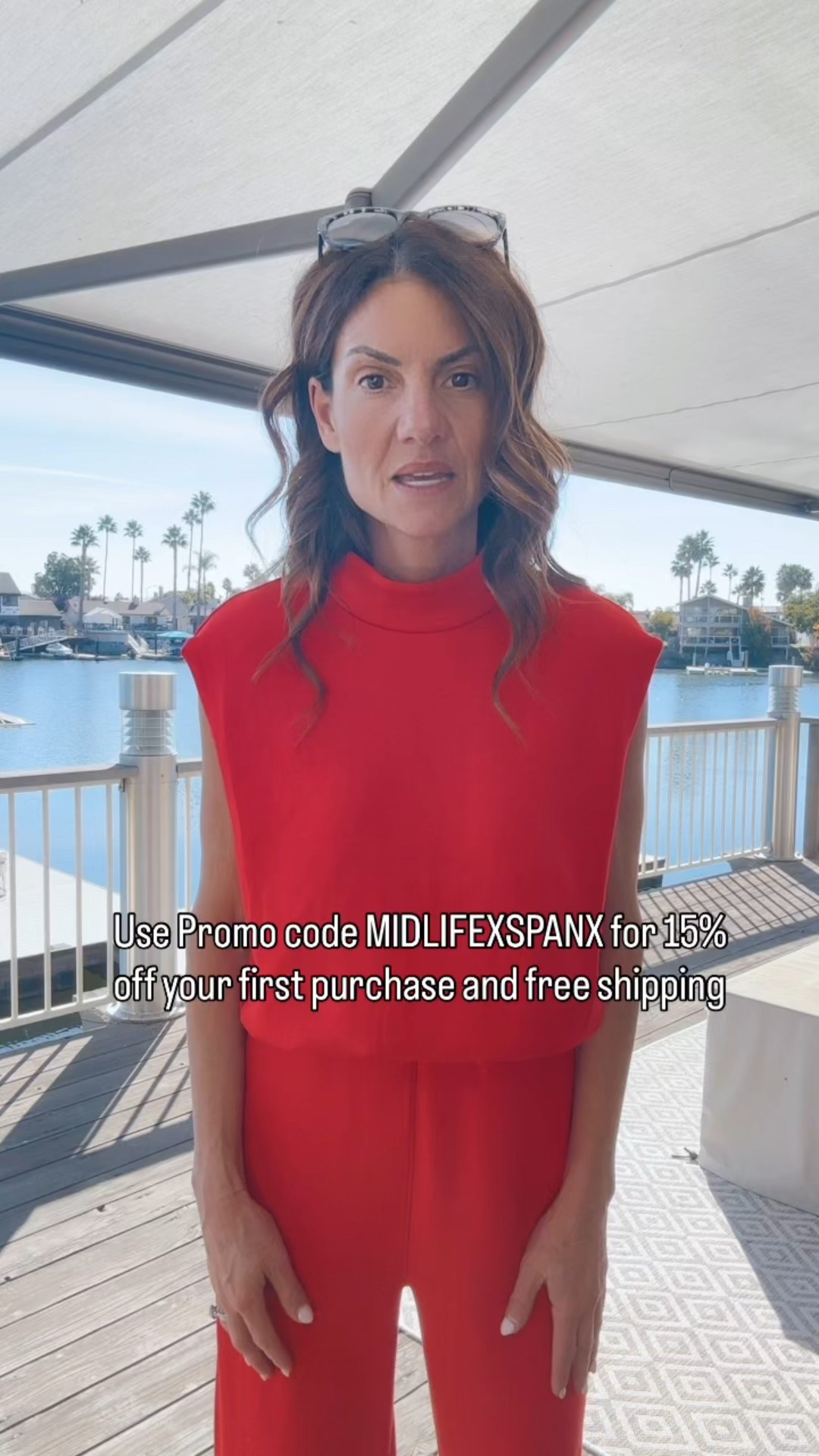 f you love @Spanx as much as I do, you’ll want to see what’s new!
Fresh colors in their best-selling SPANX AirEssentials®, plus new pieces like a V-neck dress that’s date-night ready and a bold red jumpsuit made for the holidays. Comfort, confidence, and style all in one. #SpanxPartner
Promo code: MIDLIFEXSPANX for 15% off your first purchase and free shipping   

#LTKHoliday #LTKTravel #LTKFindsUnder100