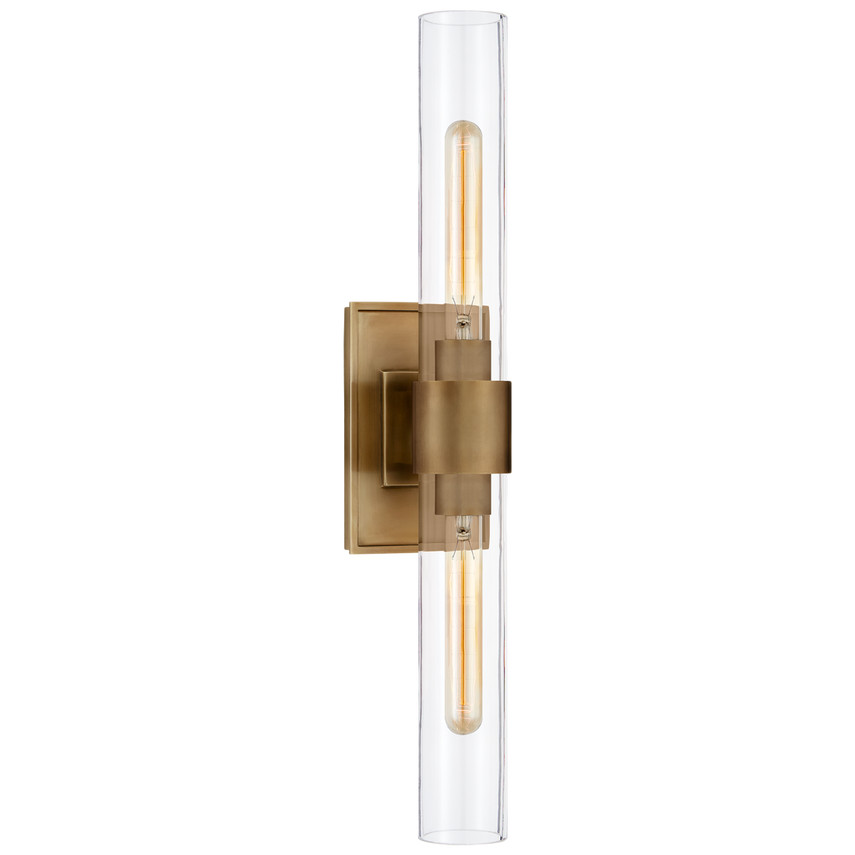 Presidio Petite Double Sconce | Visual Comfort