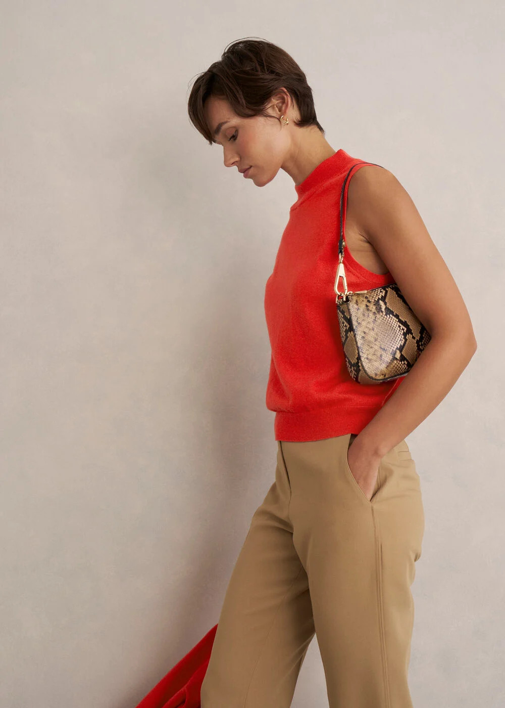 Priya Knitted Vest | Hobbs UK | | Hobbs