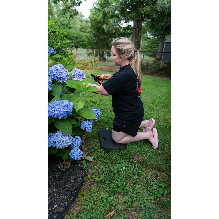 Expert Gardener Kneeling Pad 11"x17"x5/8", Black Foam Comfort Gardening Kneeler 1 lb | Walmart (US)