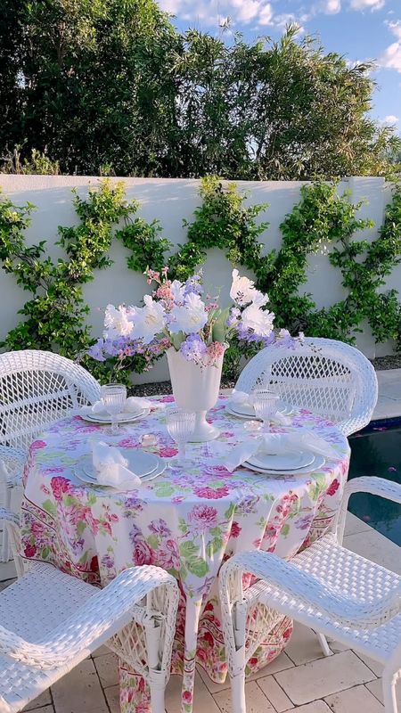 The most BEAUTIFUL garden party setup with a Bridgerton theme! 🌸 this is the perfect party setup for bridal showers, baby showers, or Mother’s Day 💗 

#LTKSeasonal #LTKhome #LTKparties