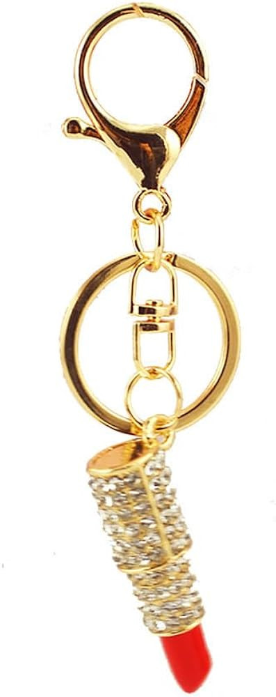 One Pack Cute Colorful Car Charms Sports Car Rhinestone Keychain Ring Chain Gift Bag Buckle Holde... | Amazon (US)
