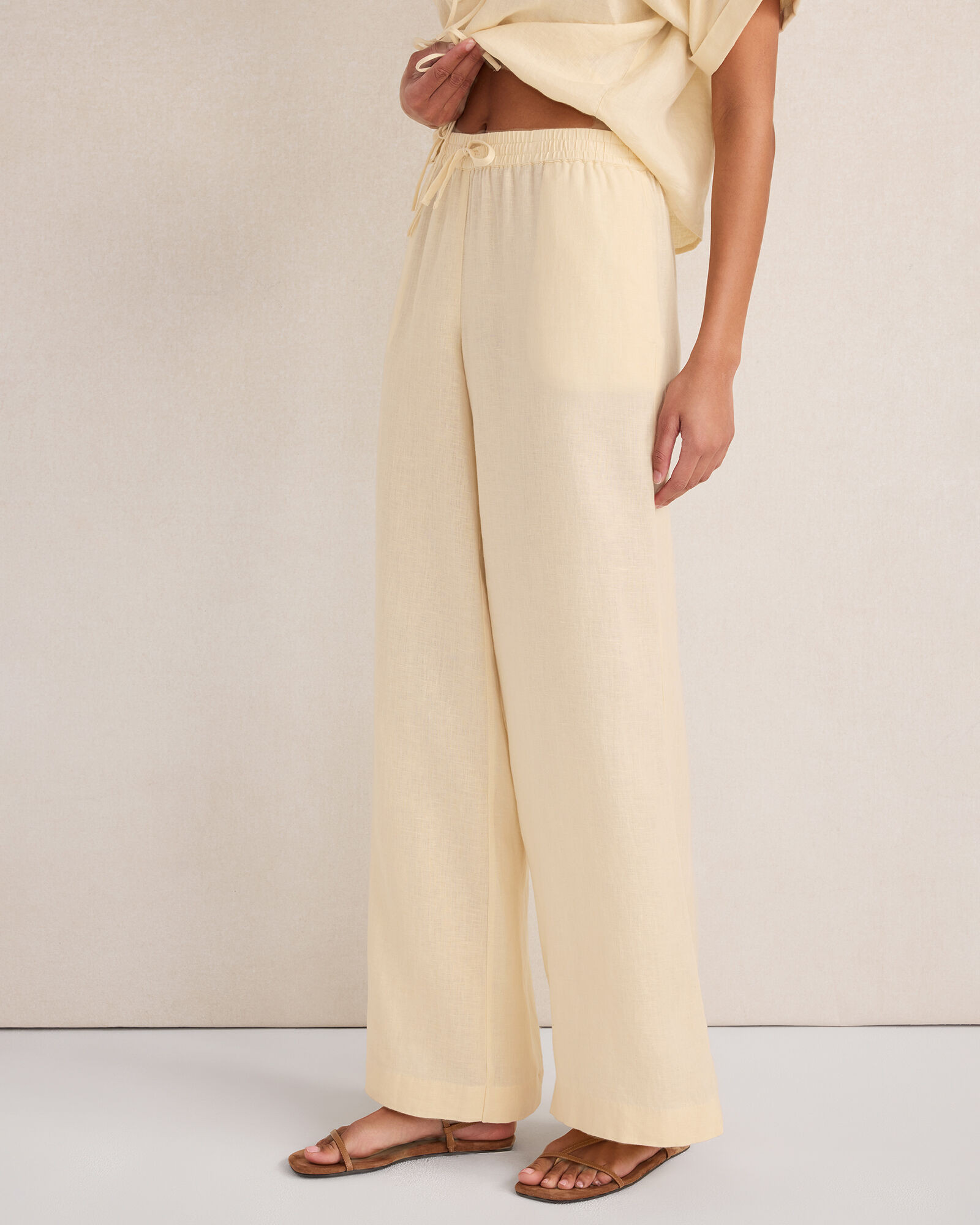 Linen Wide Leg Pants | Haven Well Within
