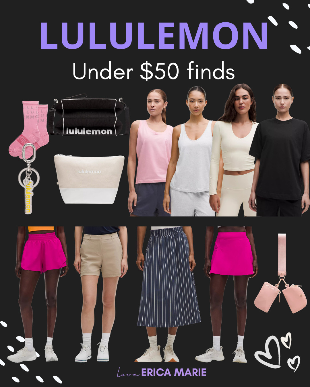 Spotted these under $50 finds at Lululemon. There are styles that fit for errands, workouts, and meeting up with friends. Grab your favorites now before they disappear!

#LululemonFinds #Under50 #ActivewearSale #AthleisureStyle #WorkoutOutfits #ErrandStyle #LuluSale  

 #LTKSaleAlert