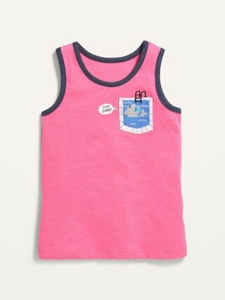 Graphic Pocket Tank Top for Toddler Boys | Old Navy (CA)