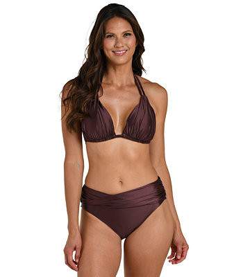 Women's Earth Goddess Halter Bikini Top | Macy's