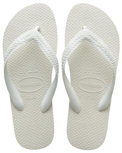 Havaianas – Slim Tube, elegant, comfortable, and stylish flip-flops, knot design straps, Women, White, 3.5-4.5 | Amazon (US)