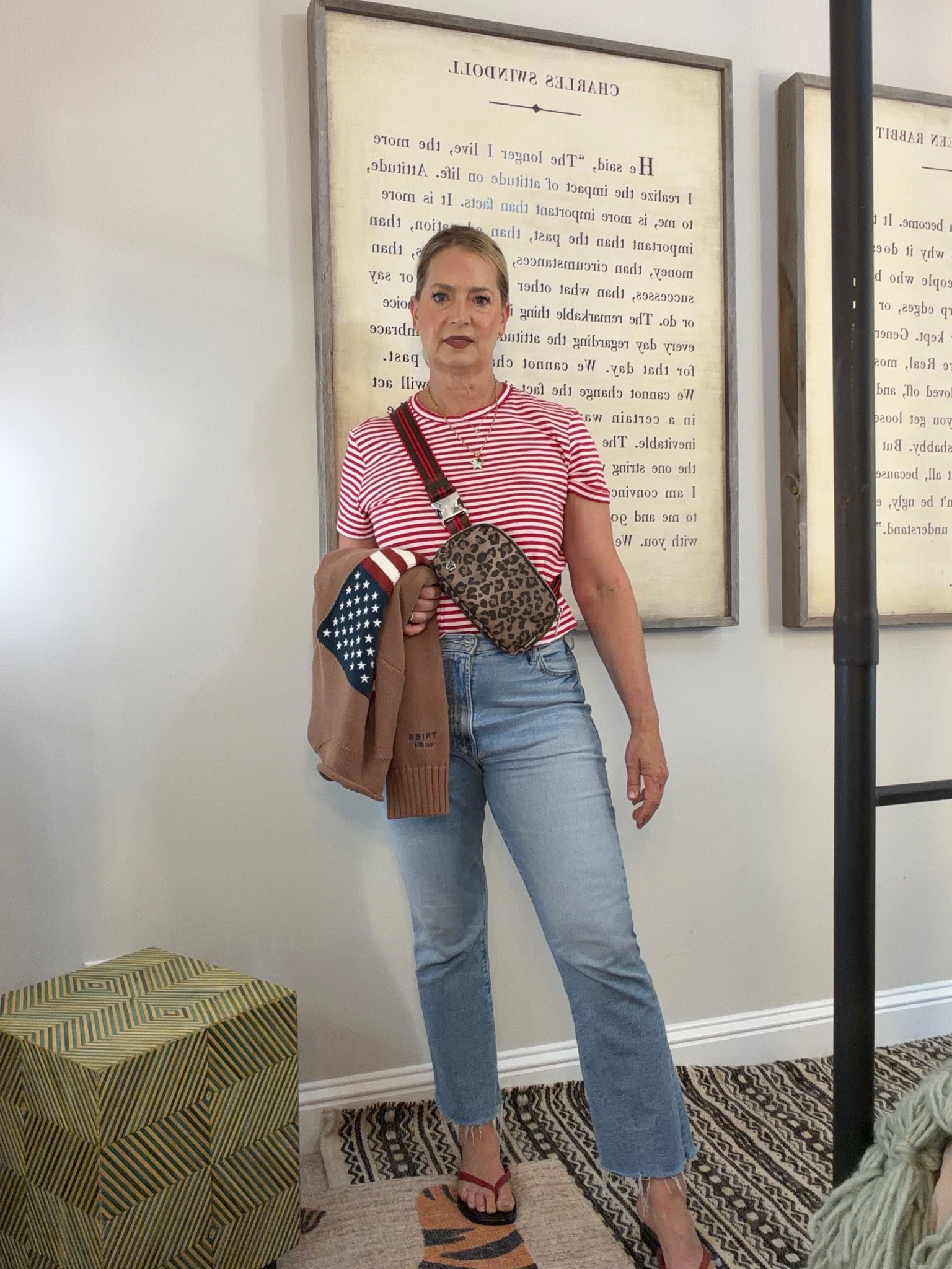 Sweater is Tribe Kelley
Shoes Zara
Tee is made well last summer

#LTKdayinmylife #LTKootd #LTKOver40
