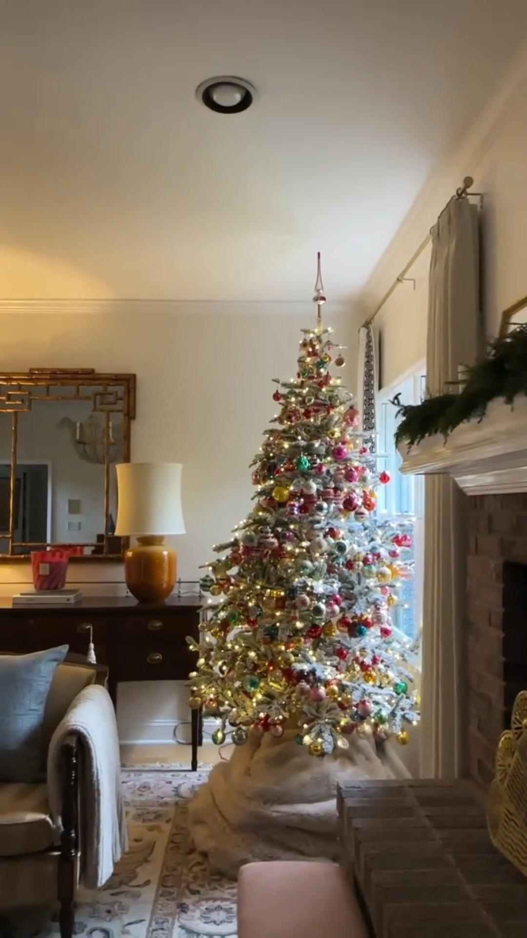 The theme this year is more.

If you’re a vintage Christmas lover, this one’s for you. 🎄❤️

My flocked tree is dressed exclusively in vintage ornaments I’ve been collecting over the past two years… and honestly? I think I could still add more.

It took two full days to decorate, so you’d better believe I’ll be showing her off nonstop over the next couple of weeks. Stay tuned for more vintage Christmas ✨🎄🎁

#VintageChristmas #ShinyBriteOrnaments #FlockedTree #EstateSale #FBMP #SecondHand #VintageHolidayDecor #ChristmasTreeInspo #HolidayHomeDecor #CollectedHome #VintageCollector

Moody | Cozy | Cozy Interiors | Moody Aesthetic | Secondhand | vintage | home improvement | renovation | traditional | interior design | design inspo | home decor | antiques | thrifted finds | collected home | thrifting | affordable decor | DIY | facebook marketplace | FBMP | estate sales | sustainable | upcycle | Nashville