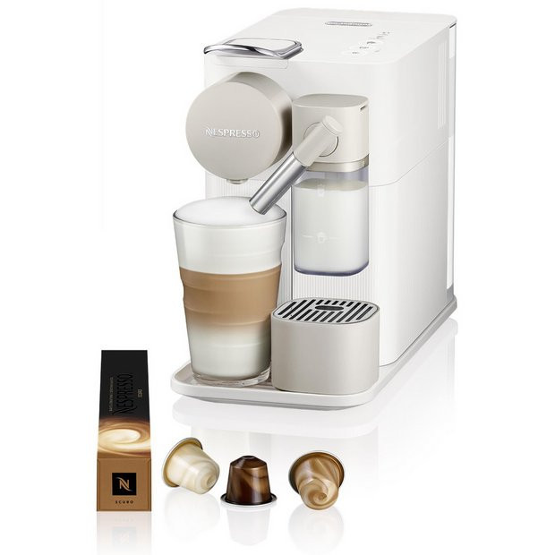 Nespresso Lattissima One by De'longhi Pod Machine EN510.W | argos.co.uk