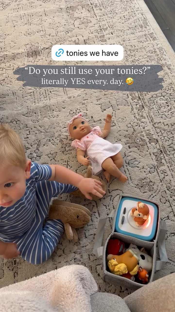 “Do you still use your tonies?” 

 literally YES every. day. 🤣