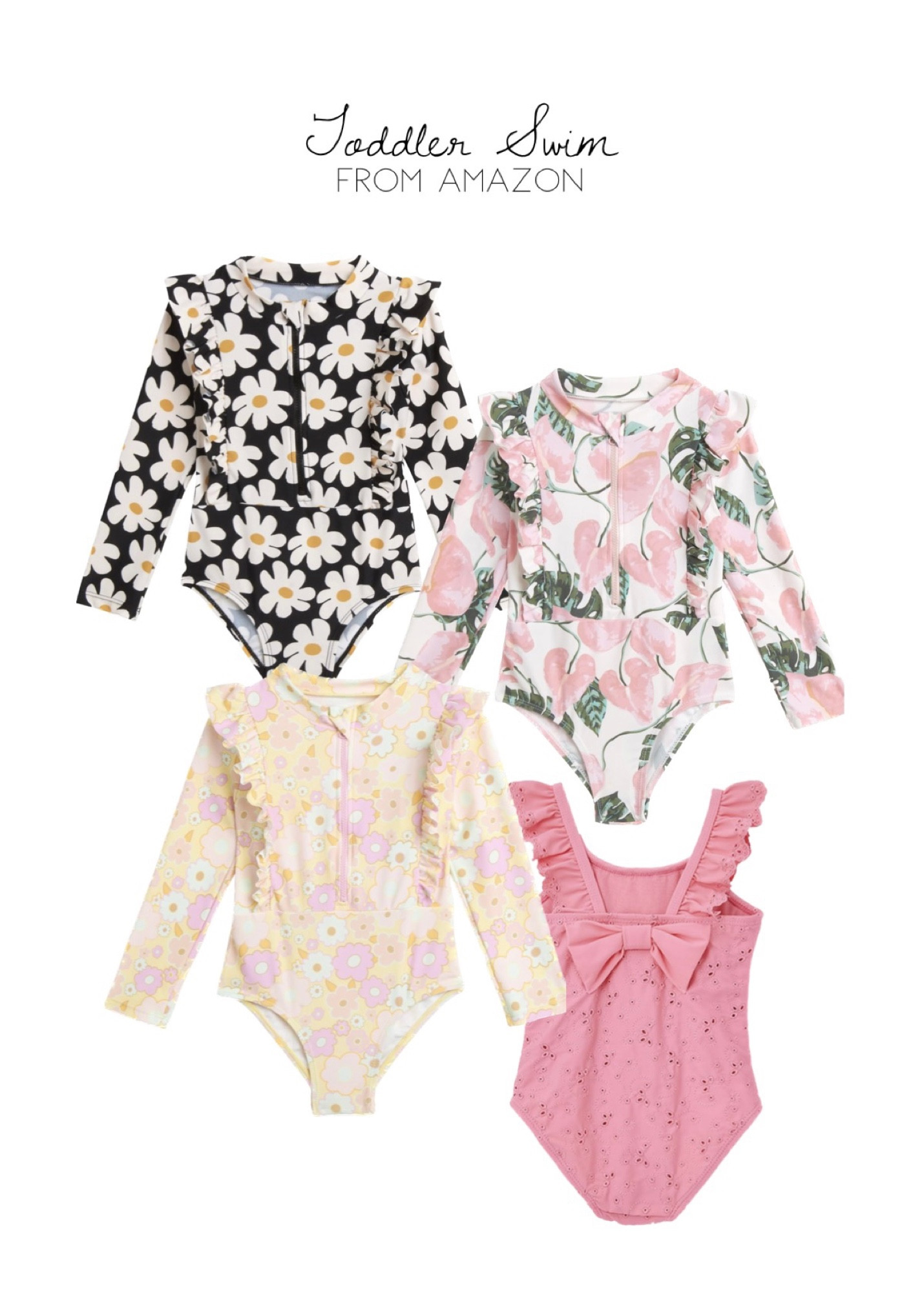 Toddler swim from Amazon. 🌴
#swimsuit #amazon #amazonswim #toddlerswim #babyclothes

#LTKkids #LTKswim #LTKSeasonal