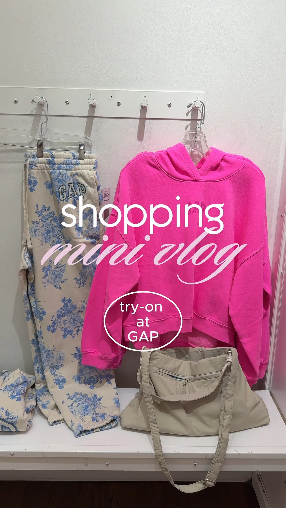 finally got to try on the viral hot pink hoodie from #gap & oh my gosh I get it  

#LTKBump #LTKValentine #LTKvlog