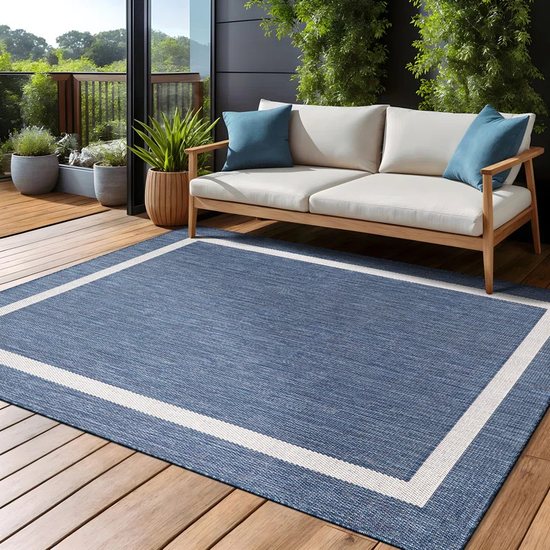 Waikiki Blue Indoor/Outdoor Rug | Wayfair North America