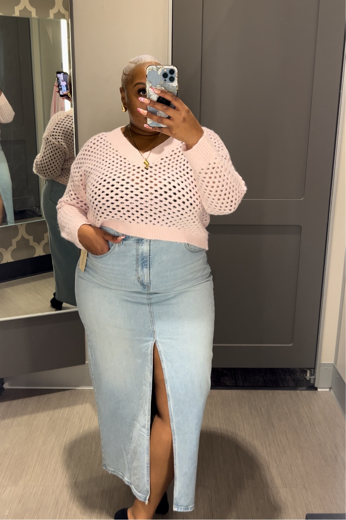 Cute pink knit top in an XL 

Plus Size in store Target Try on | Curvy Style | Curvy Outfit Ideas | MsKaiMichelle 

Target | Target Style |  Target Finds | Target Fashion | 

#LTKstyletip #LTKplussize #LTKfindsunder50