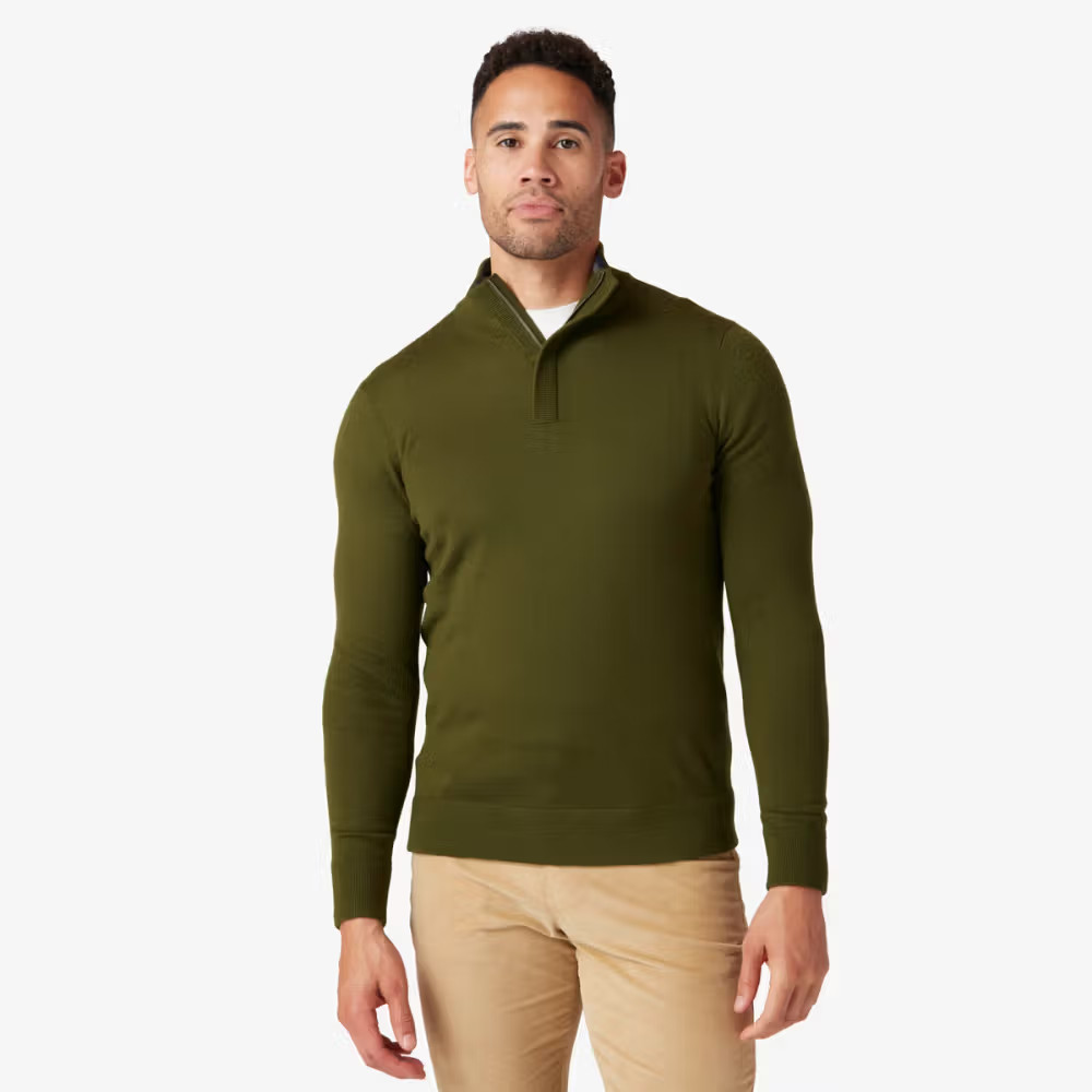 Preston Quarter Zip | Mizzen + Main