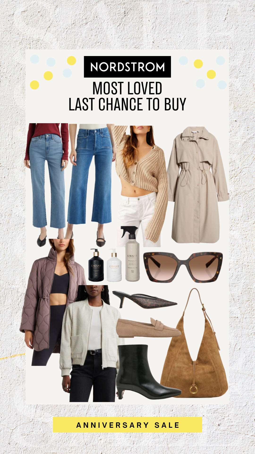 These Nordstrom Anniversary Sale best sellers are perfect for building an effortless early fall wardrobe.

early fall fashion, wardrobe staples, fall essentials, casual style, straight leg jeans, lightweight trench coat, quilted jacket outfit, suede shoulder bag, everyday fall shoes, transitional wardrobe

#LTKSaleAlert