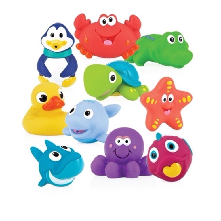 Nuby Little Squirts Bath Squirts, 10 Pack - Walmart.com | Walmart (US)