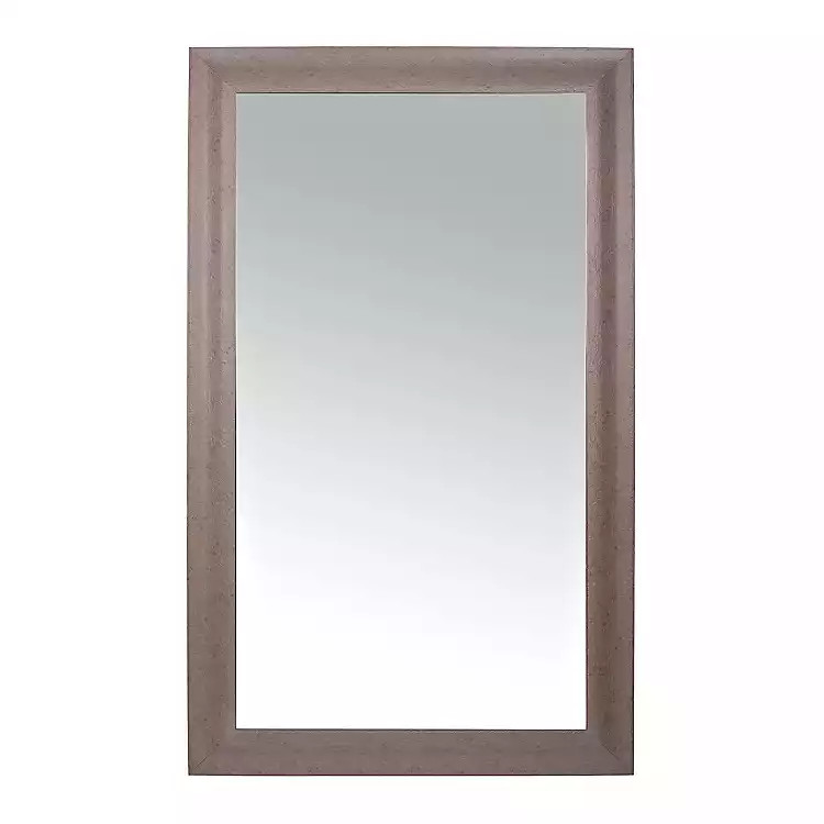 Gray Textured Woodgrain Wall Mirror, 45.5x75.5 in. | Kirkland's Home