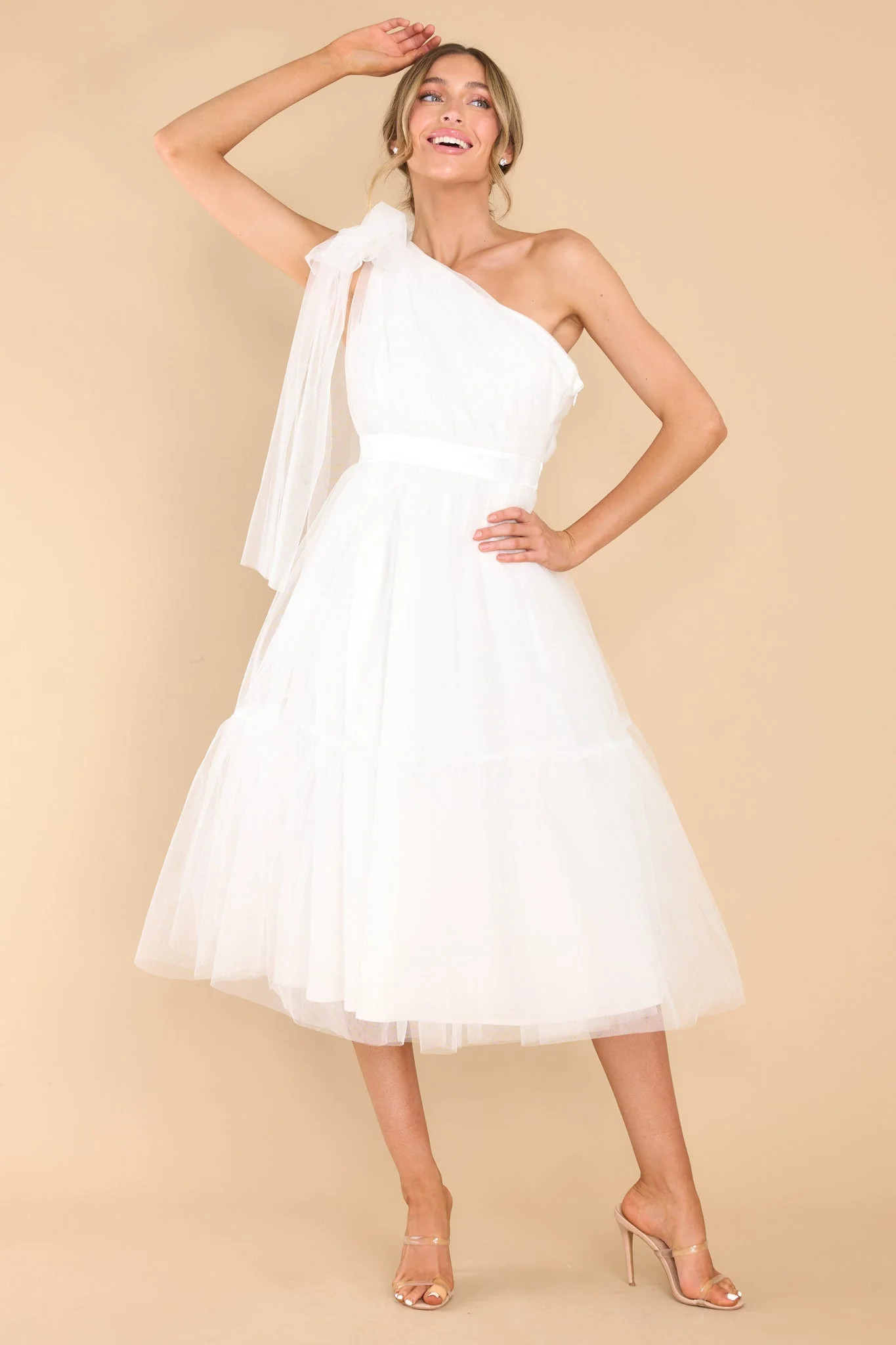 Lifetime Of Love White Dress | Red Dress 