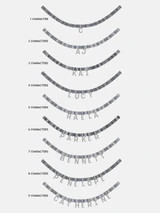 Mini Semi-Precious Custom Necklace - Lapis | BaubleBar