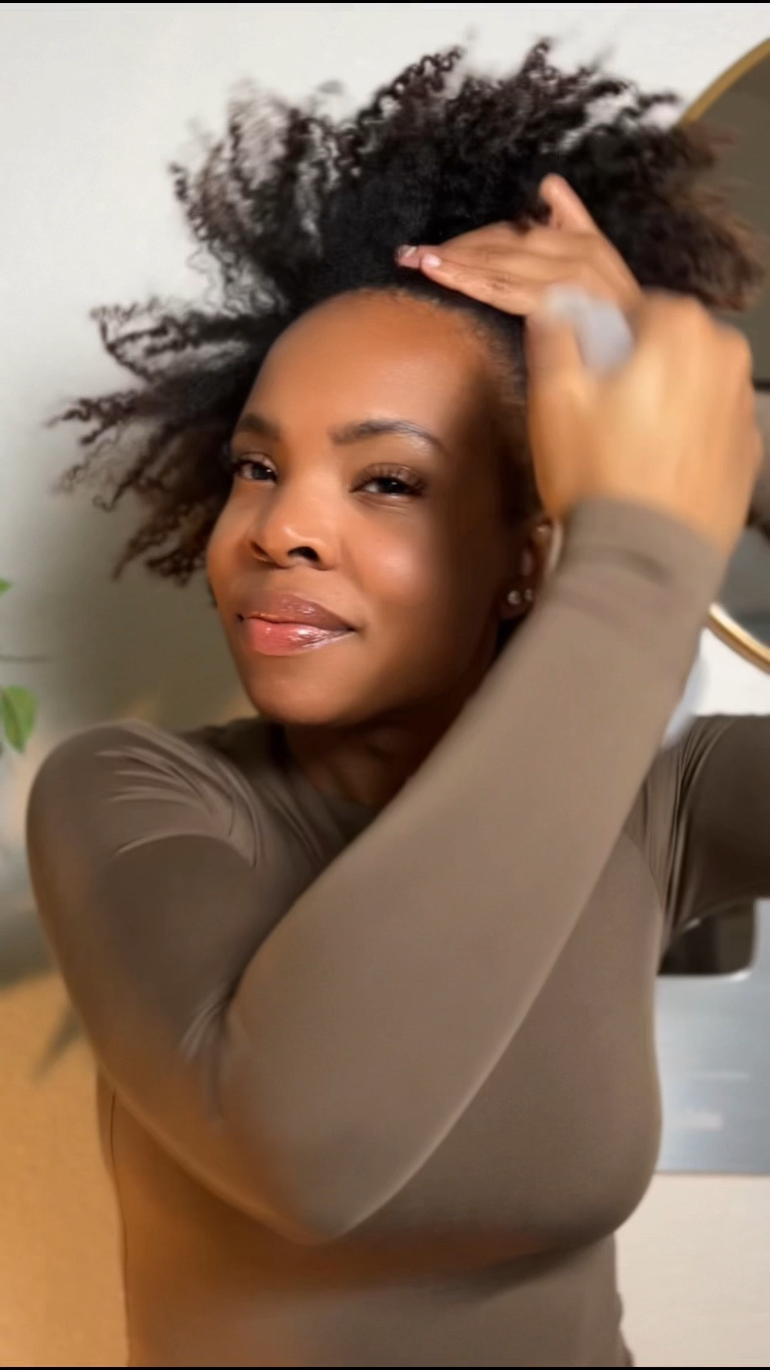 My simple high puff routine when I don’t have time for wash day!

#LTKBeauty #LTKU #LTKSeasonal
