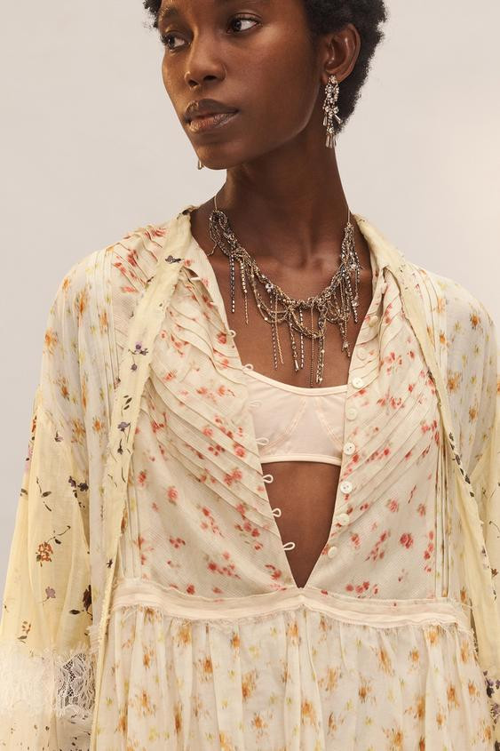 LIMITED EDITION SPARKLY NECKLACE | Zara US