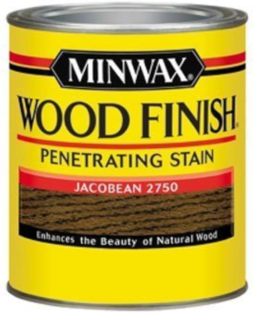 Minwax 70014 1 Quart Wood Finish Interior Wood Stain, Jacobean by Minwax | Amazon (US)