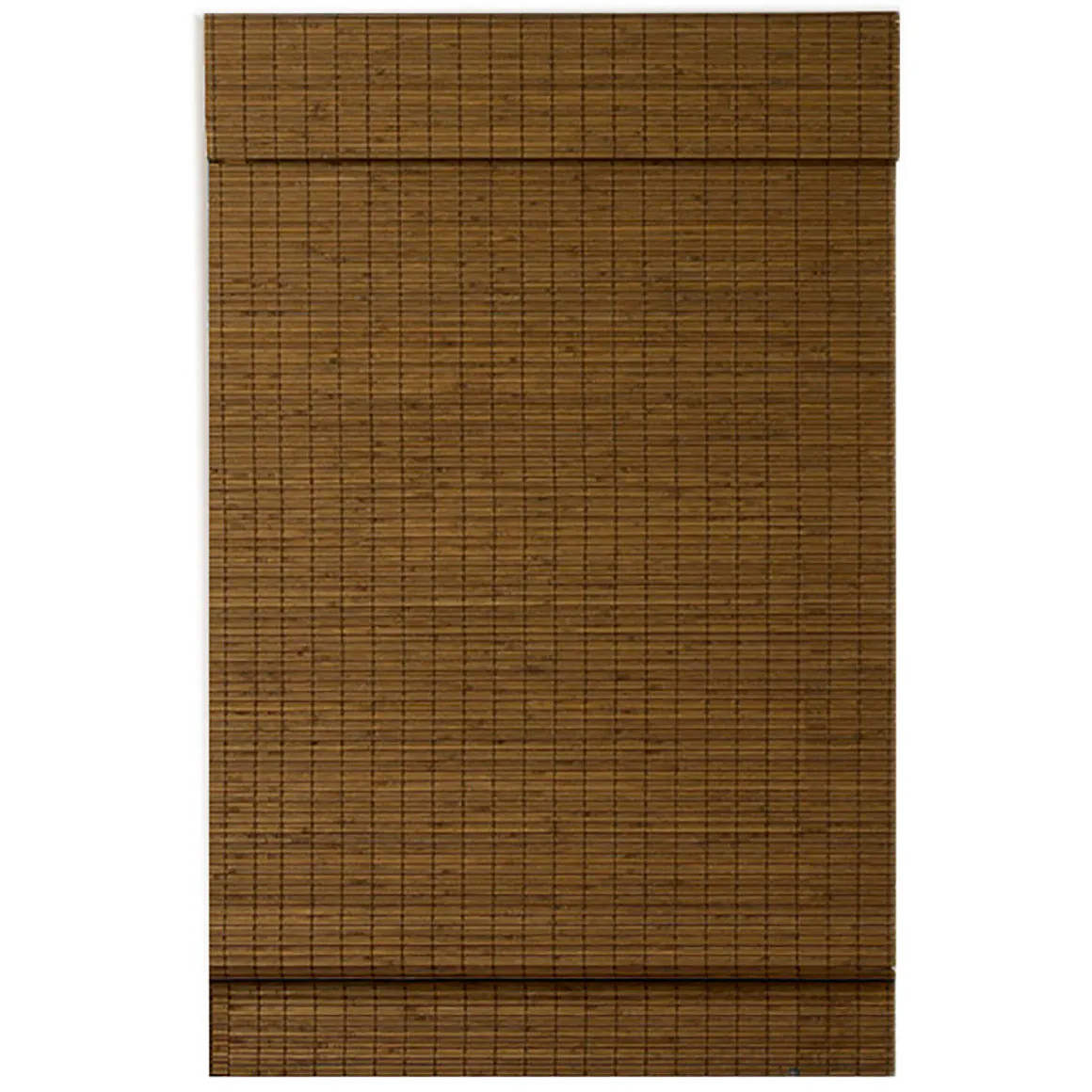 Radiance 46-in x 64-in Maple Light Filtering Cordless Bamboo Shade in Brown | 2216216E | Lowe's