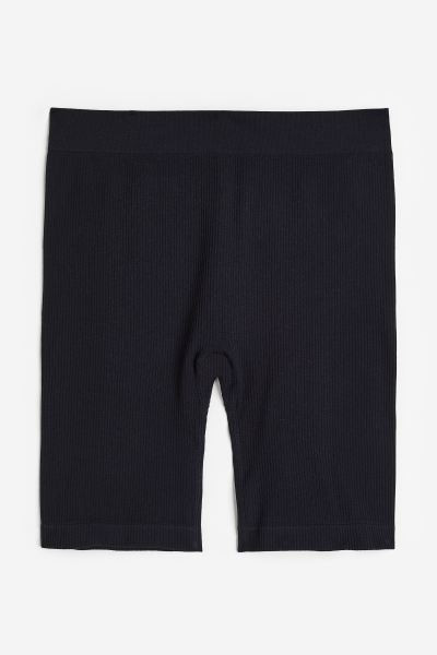Seamless Ribbed Biker Shorts | H&M (US + CA)