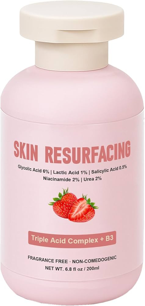 Strawberry Skin Treatment, Trystrawberry Legs Resurfacing Cream, Advanced Triple-Acid Complex For... | Amazon (US)