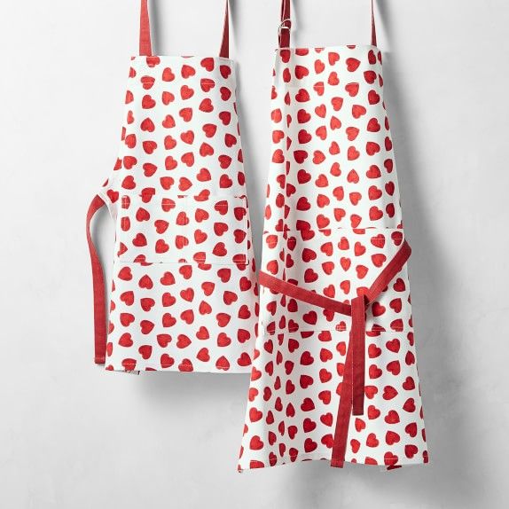 Heart Adult & Kid Aprons | Williams-Sonoma