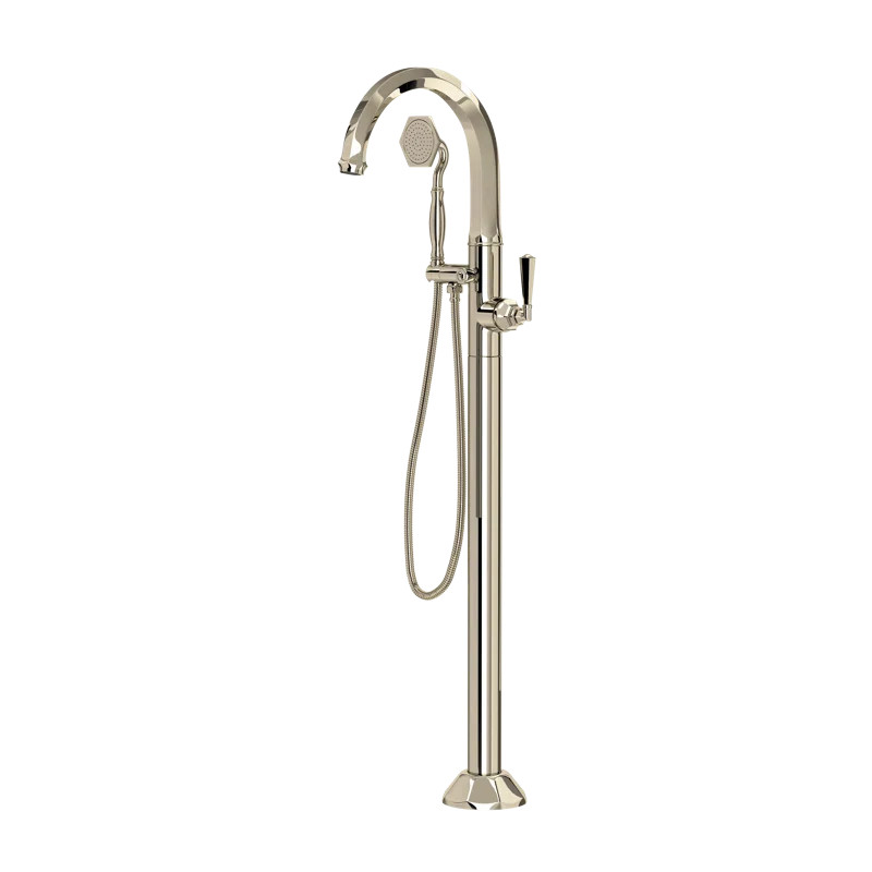 Palladian Single Hole Floor Mount Tub Filler Trim | Wayfair North America