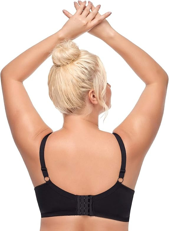 HSIA Minimizer Bras for Women Full Coverage Underwire Bras Plus Size,Lifting Lace Bra for Heavy B... | Amazon (US)