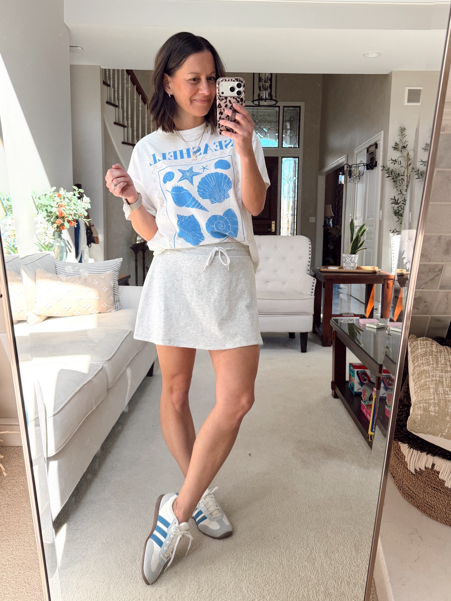 $9 Walmart tees and $9 skort! Walmart skort runs true to size. Wearing a small in both.



#LTKOver40 #LTKootd